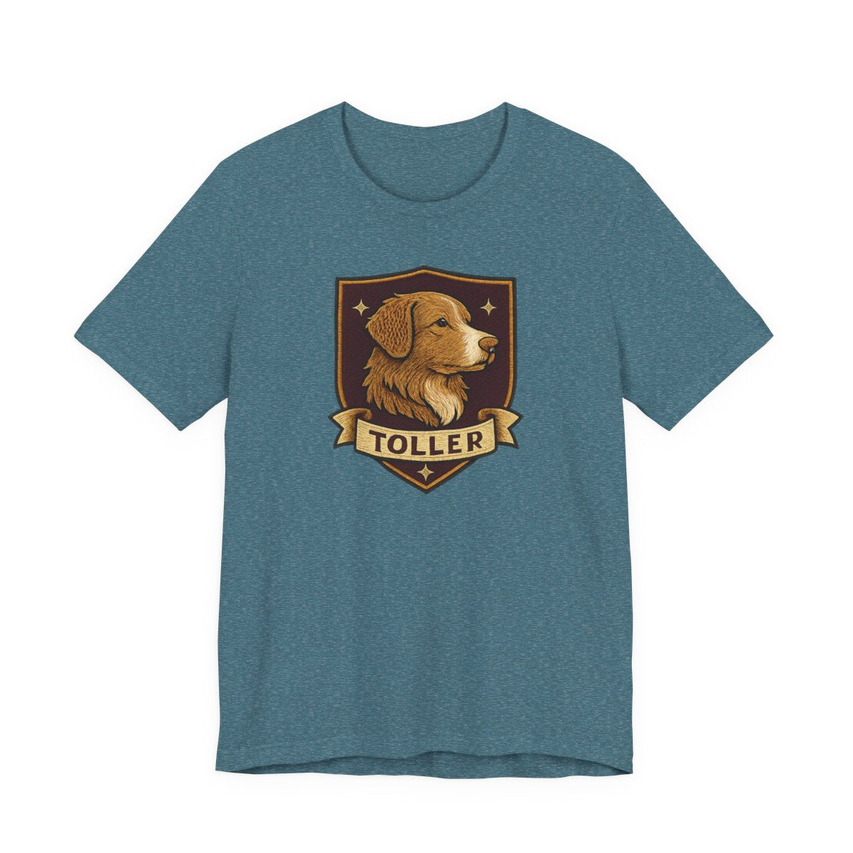 Nova Scotia Duck Tolling Retriever Toller Crest t-shirt, view 6