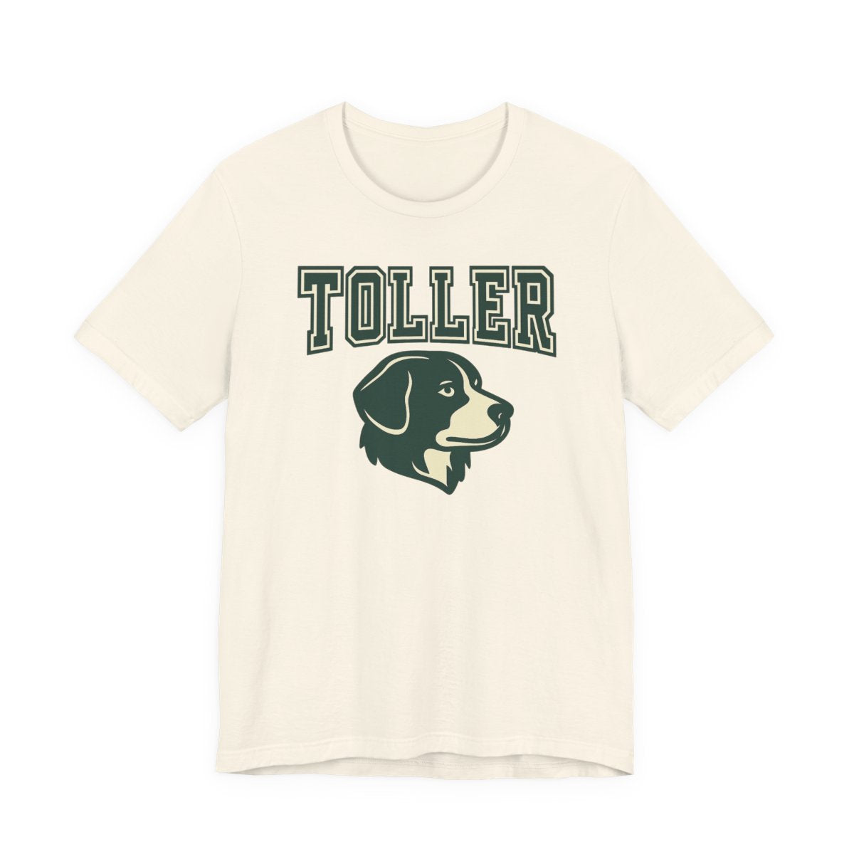 Nova Scotia Duck Tolling Retriever Toller Varsity t-shirt, view 3
