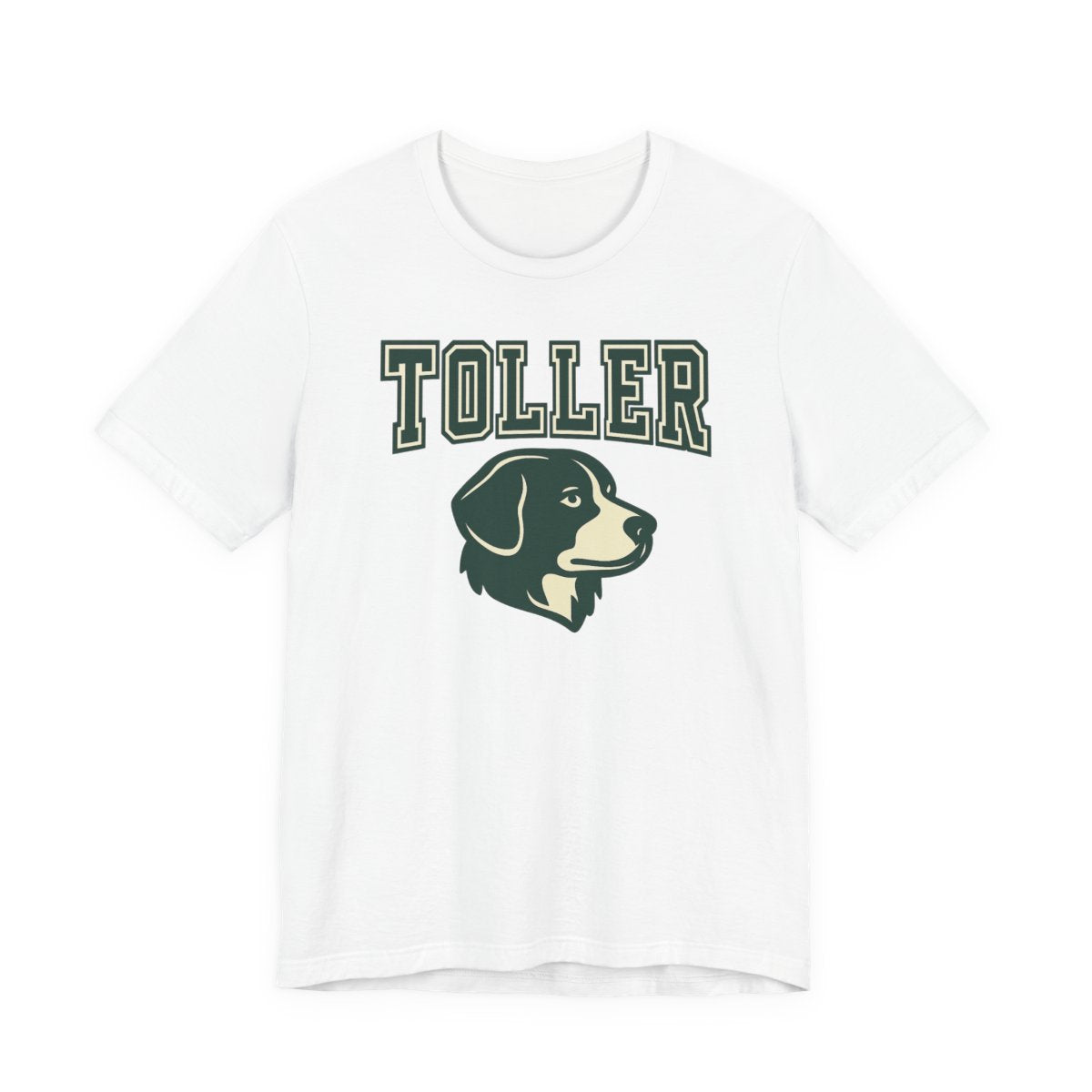 Nova Scotia Duck Tolling Retriever Toller Varsity t-shirt, view 4