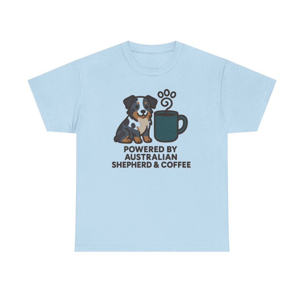 Powered By Aussie & Coffee t-shirt, view 5