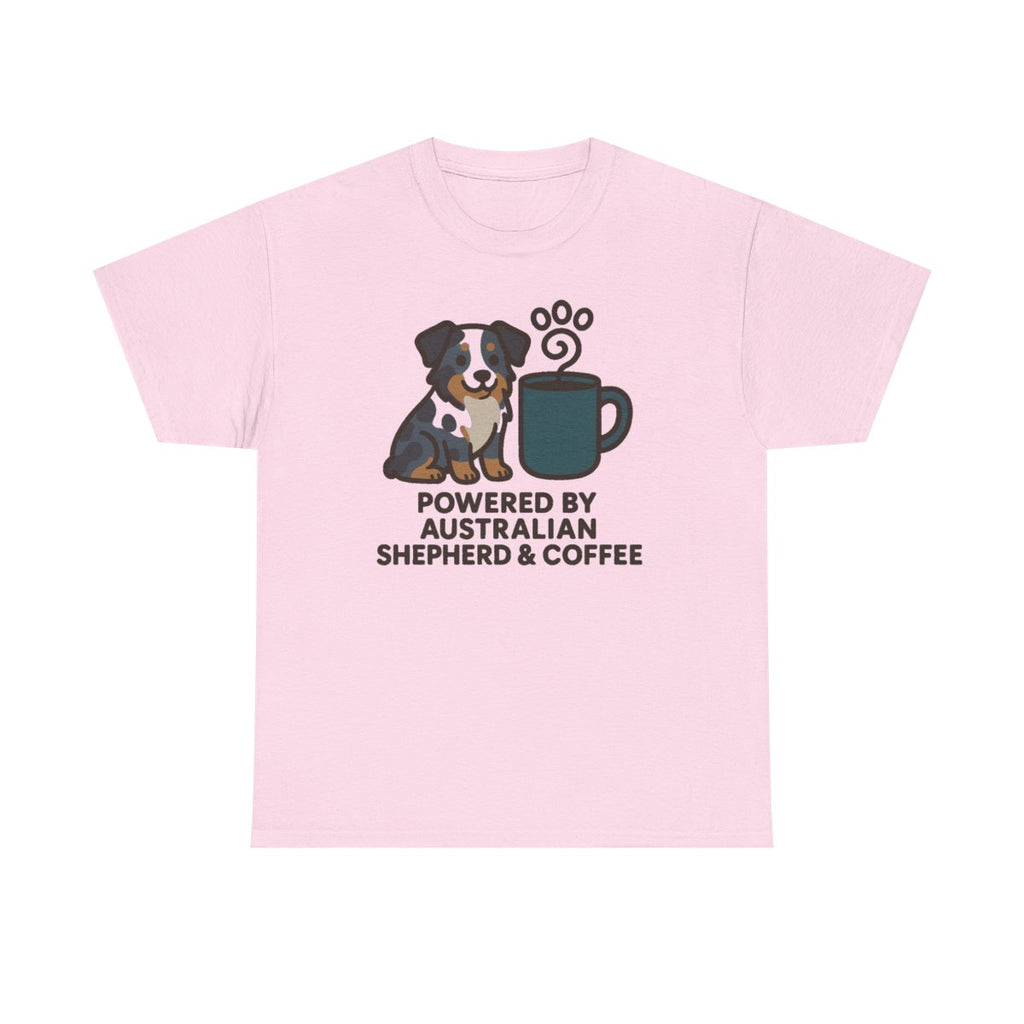 Powered By Aussie & Coffee t-shirt, view 6