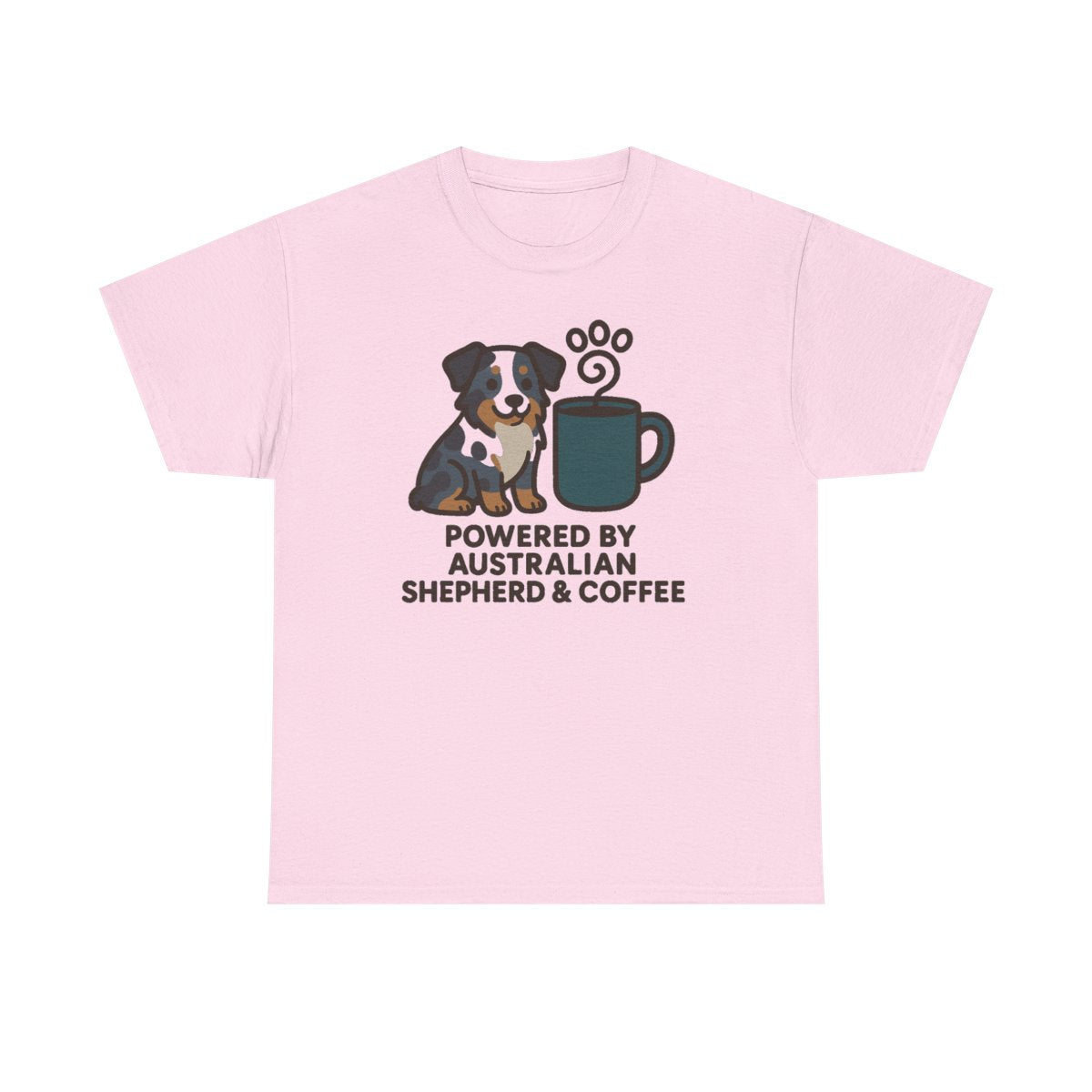 Powered By Aussie & Coffee t-shirt, view 6