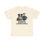 Powered By Aussie & Coffee t-shirt, view 3