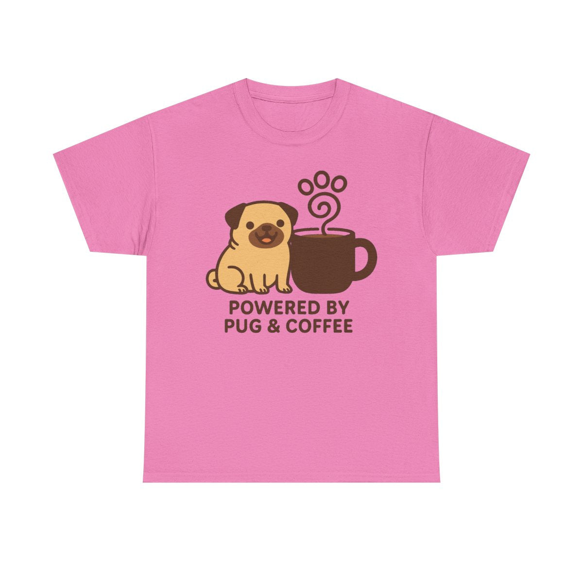 Powered By Pug & Coffee T-Shirt