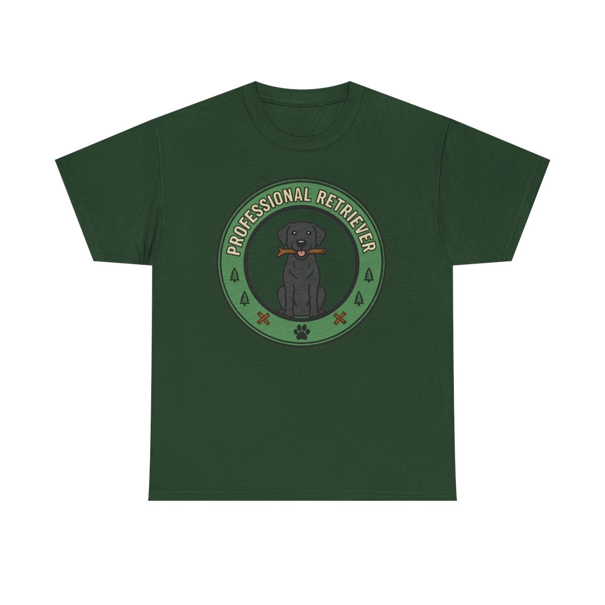 Professional Retriever Black Labrador T-Shirt