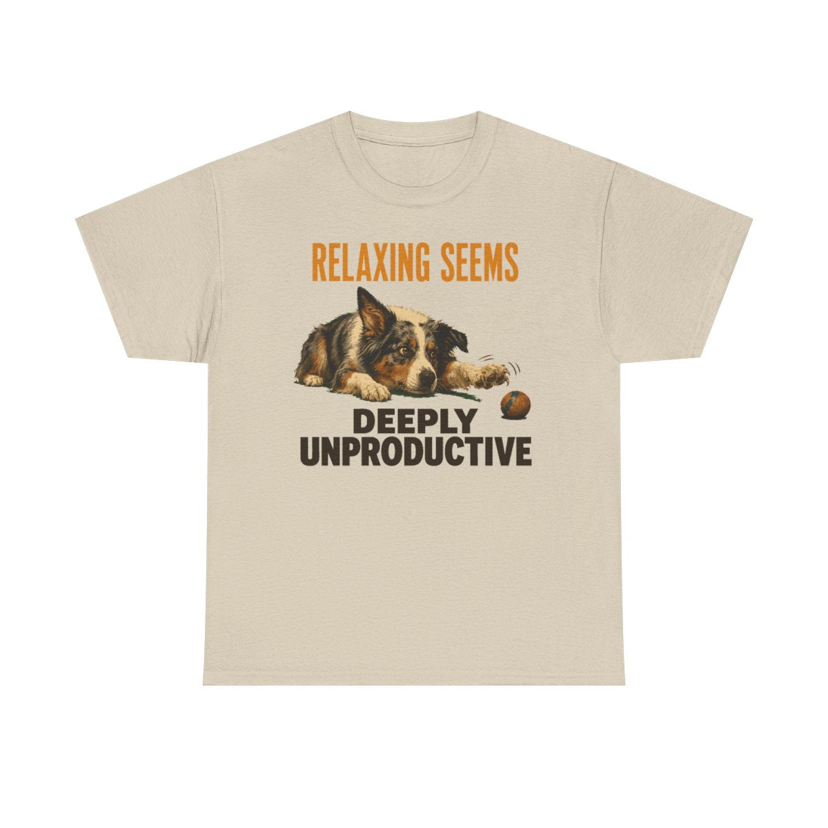 Relaxing Seems Unproductive Aussie T-Shirt