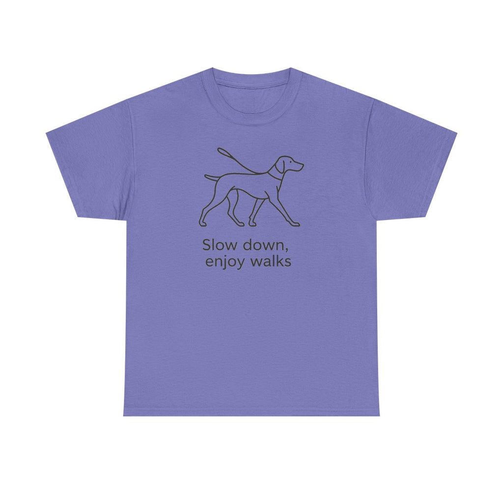 Slow Down, Enjoy Walks Vizsla t-shirt, view 6