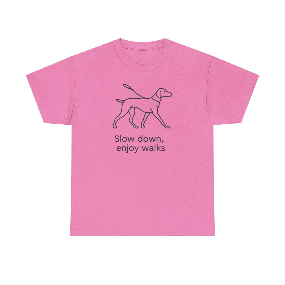 Slow Down, Enjoy Walks Vizsla t-shirt, view 7