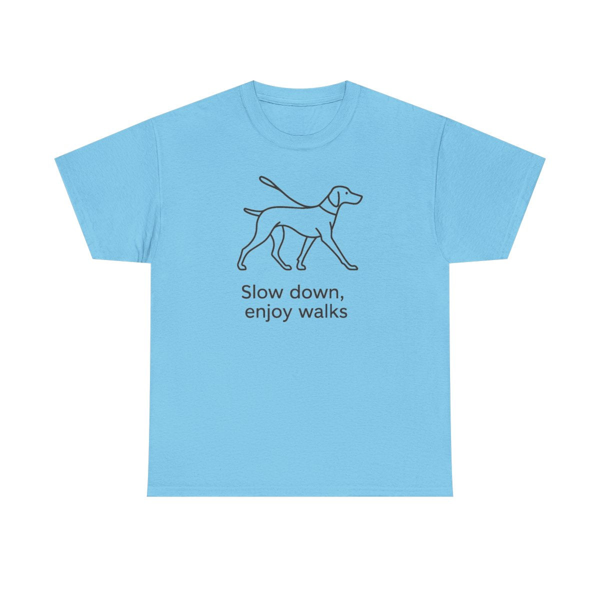 Slow Down, Enjoy Walks Vizsla t-shirt, view 5