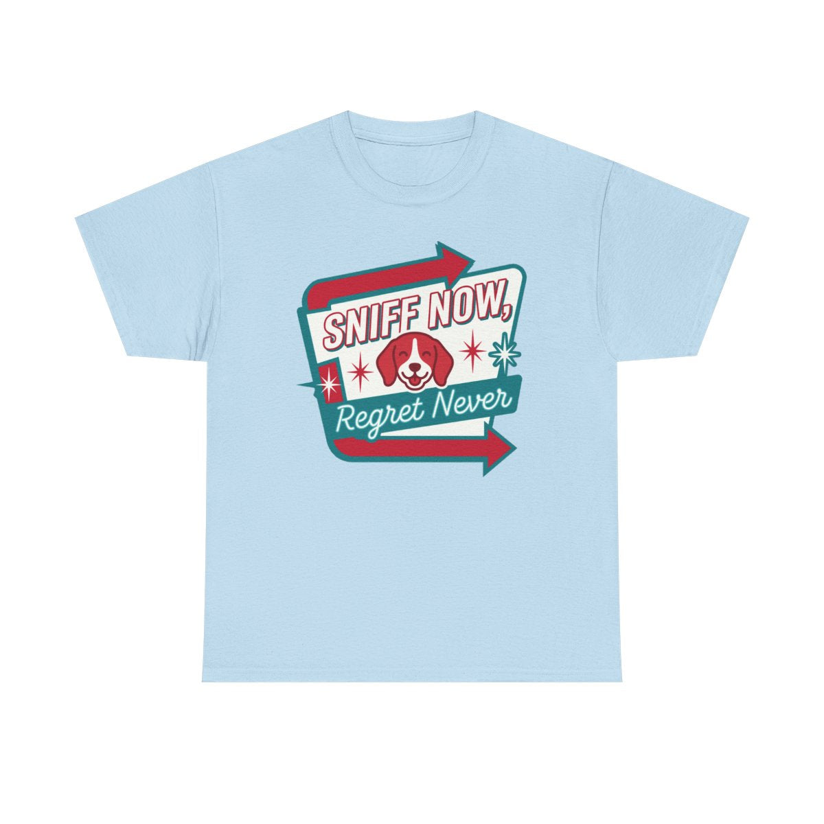 Sniff Now, Regret Never Retro Beagle T-Shirt