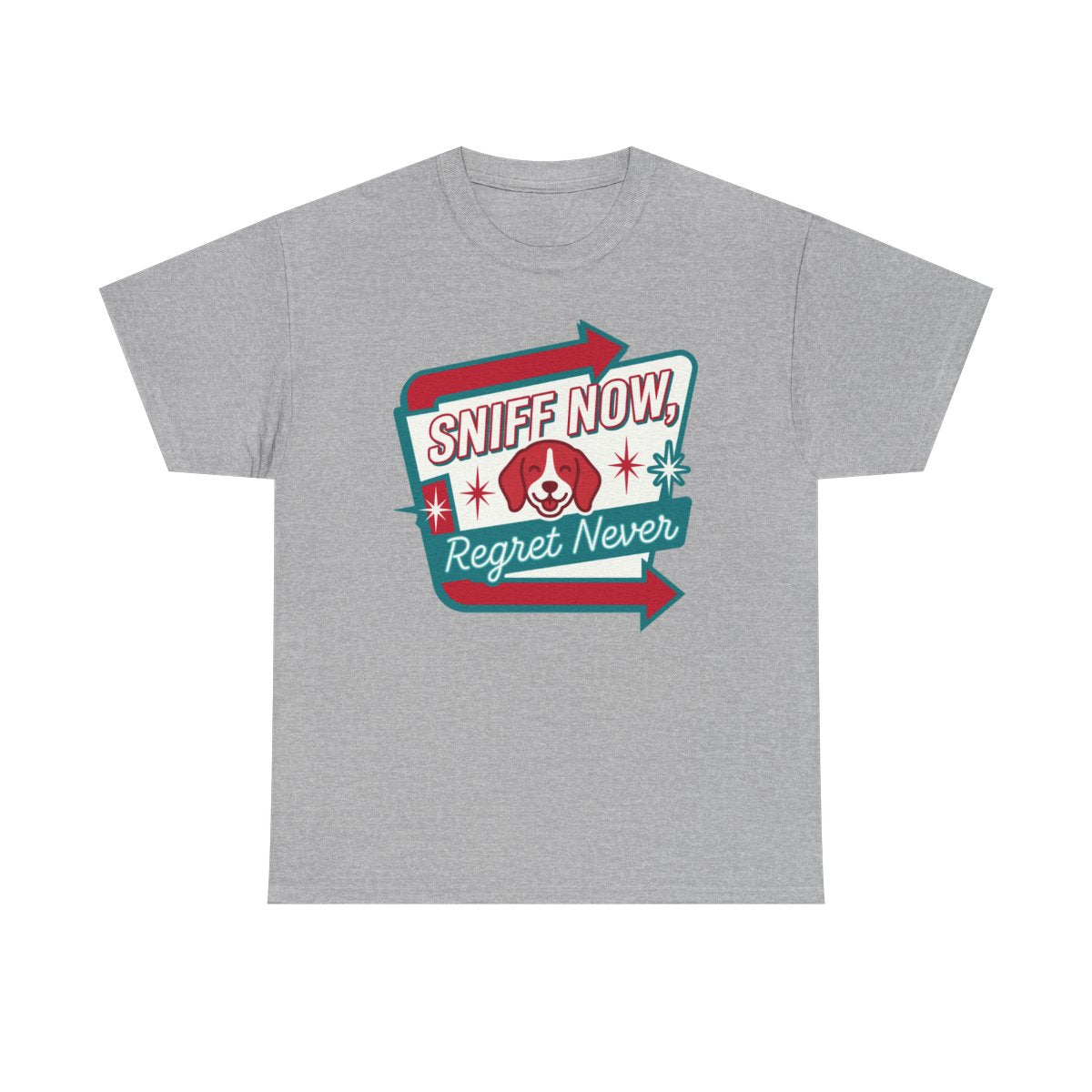 Sniff Now, Regret Never Retro Beagle T-Shirt
