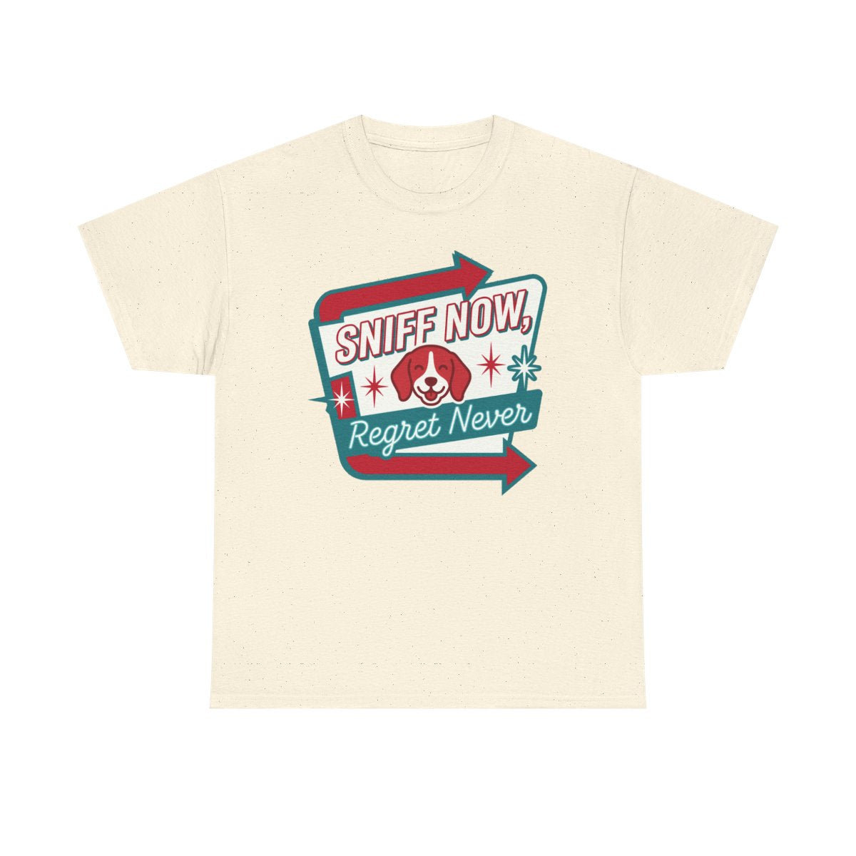 Sniff Now, Regret Never Retro Beagle T-Shirt