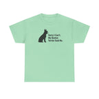 Sorry, My Boston Terrier Said No. t-shirt, Mint Green