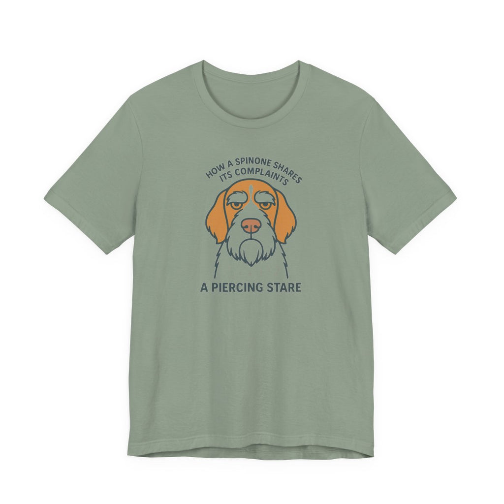 Spinone Italiano A Piercing Stare Tee