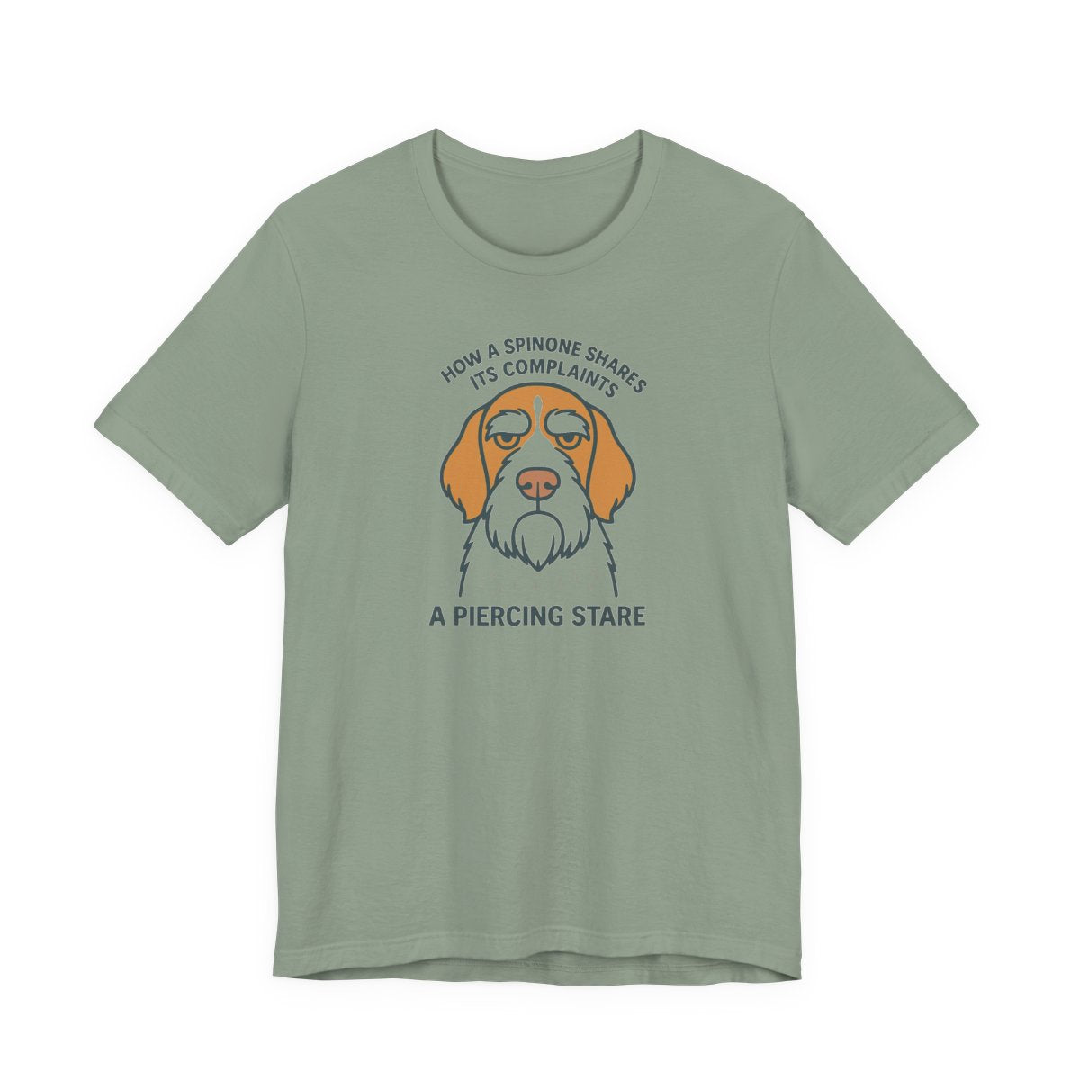 Spinone Italiano A Piercing Stare Tee