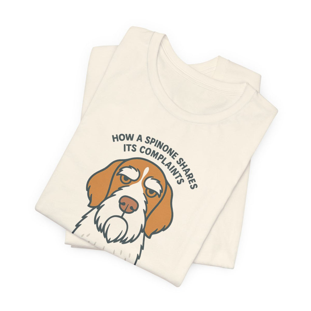 Spinone Italiano A Piercing Stare Tee