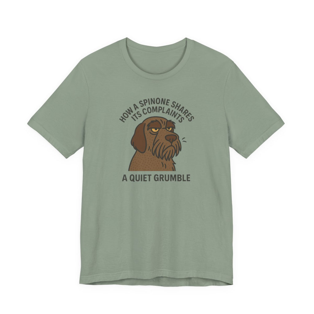 Spinone Italiano A Quiet Grumble Tee