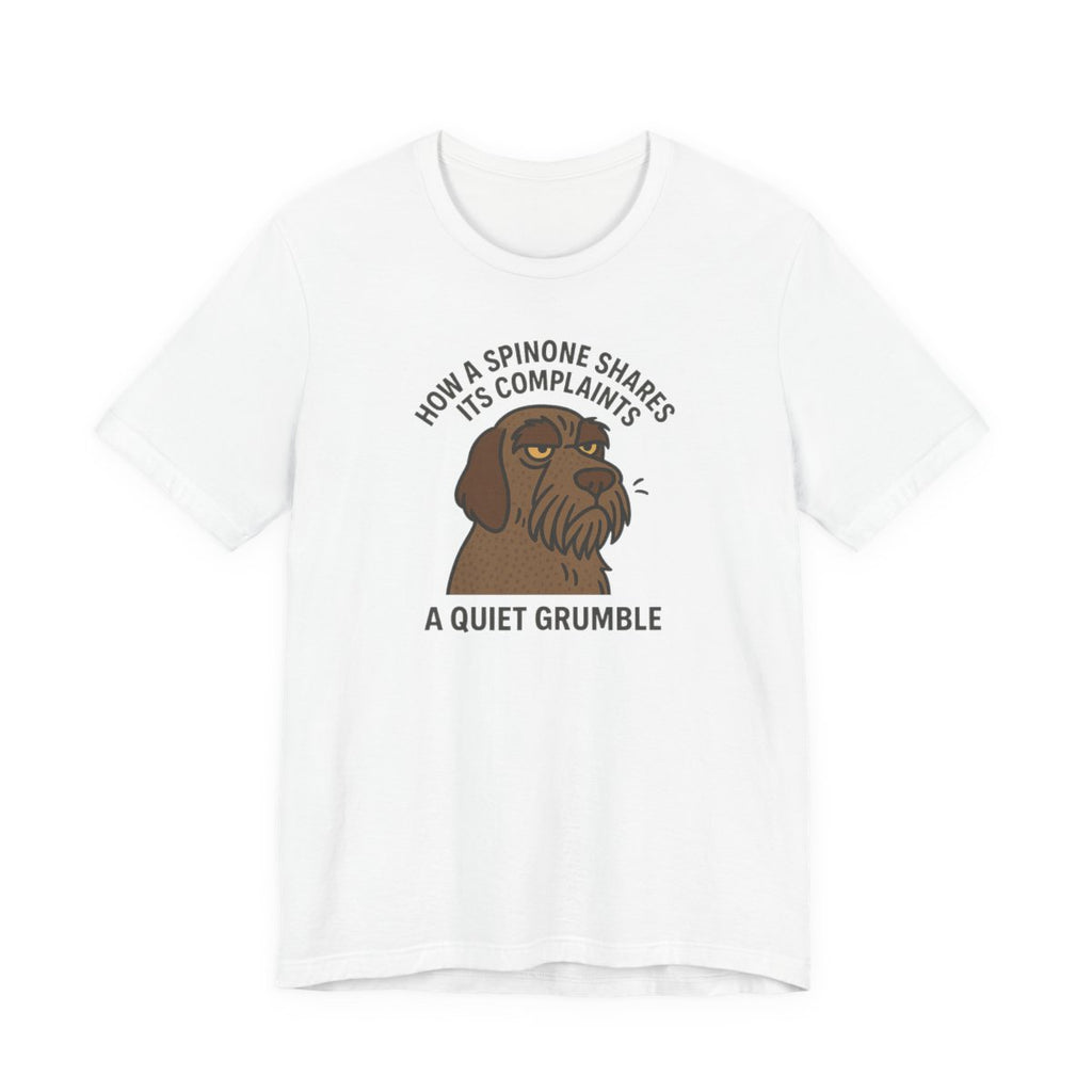 Spinone Italiano A Quiet Grumble Tee
