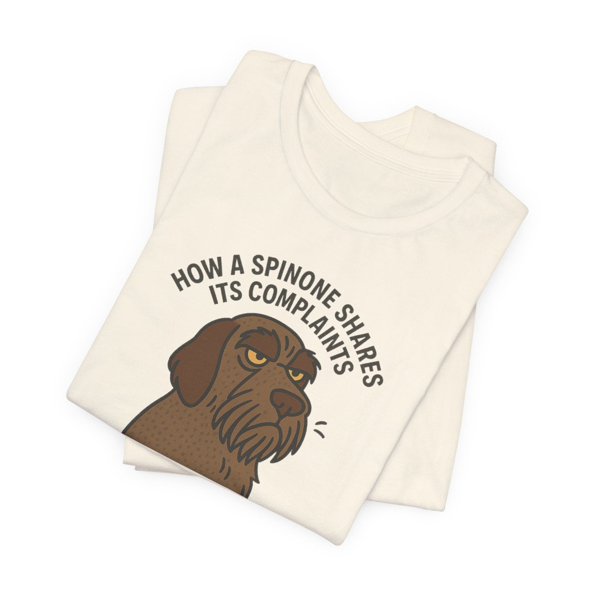 Spinone Italiano A Quiet Grumble Tee