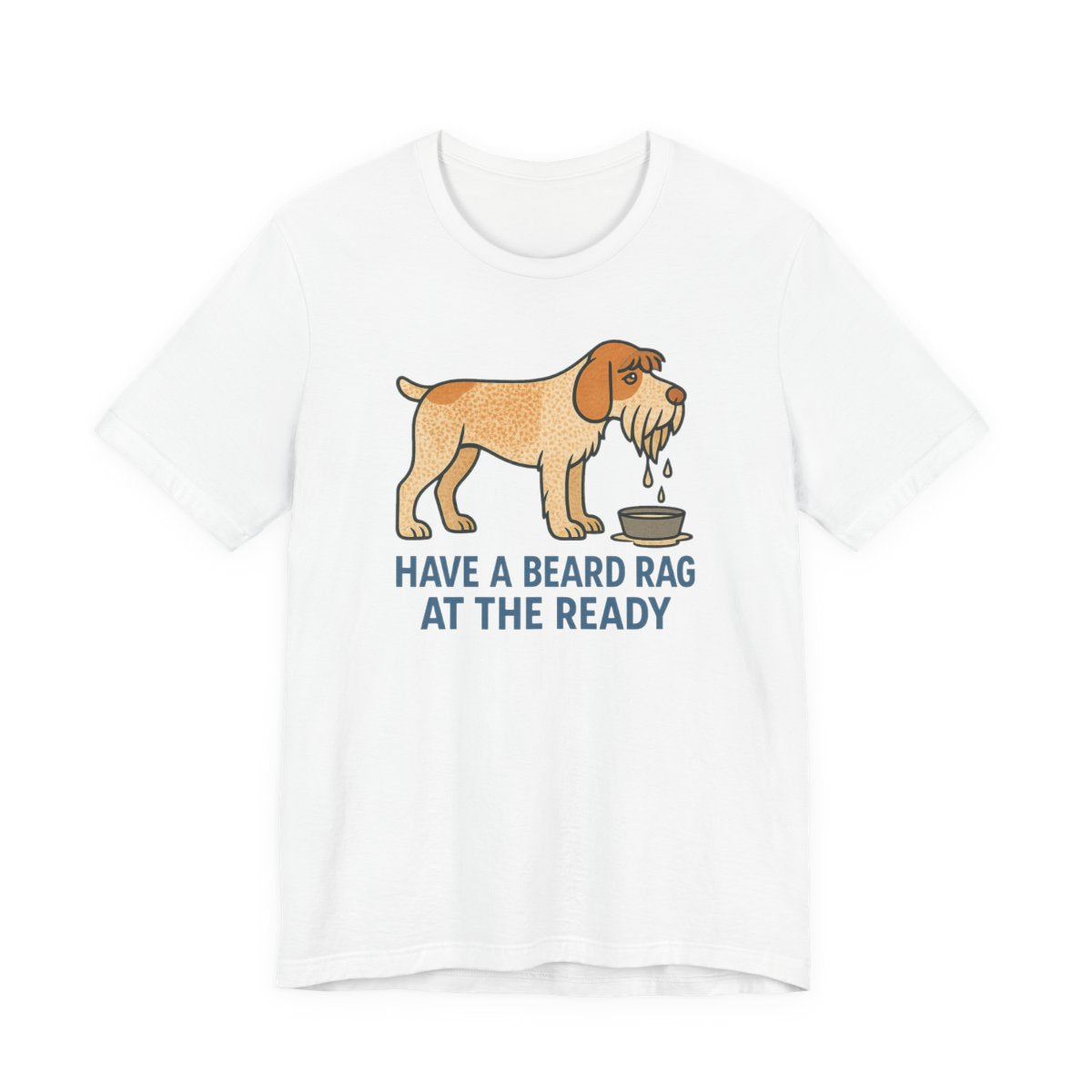 Spinone Italiano Beard Rag at the Ready Tee
