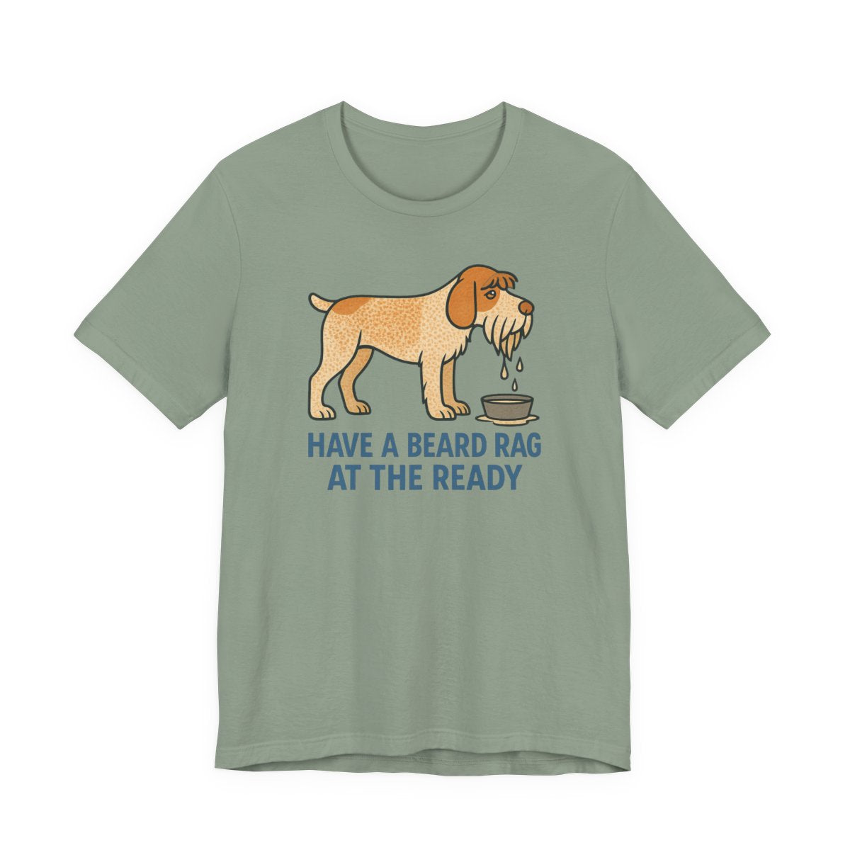 Spinone Italiano Beard Rag at the Ready Tee