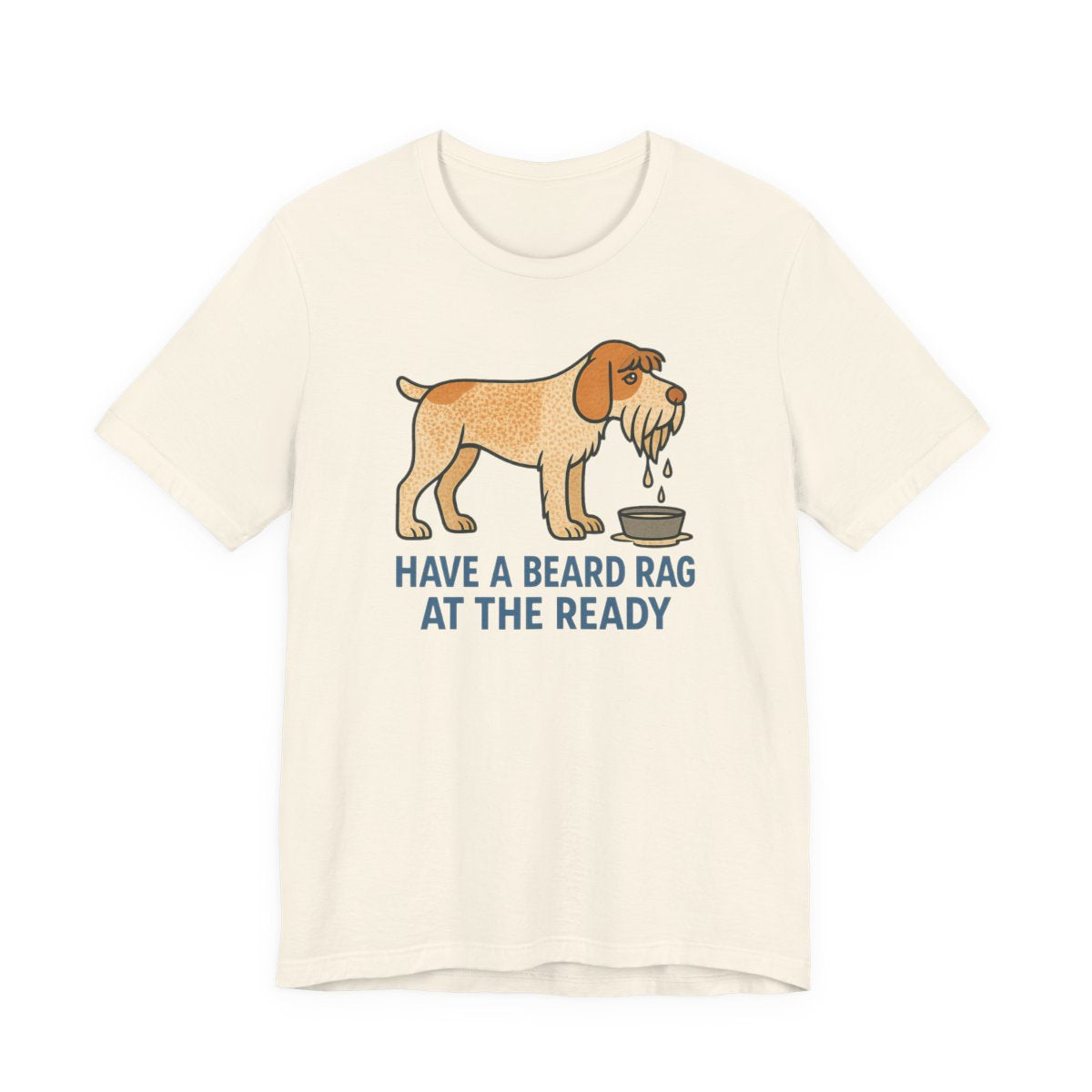 Spinone Italiano Beard Rag at the Ready Tee