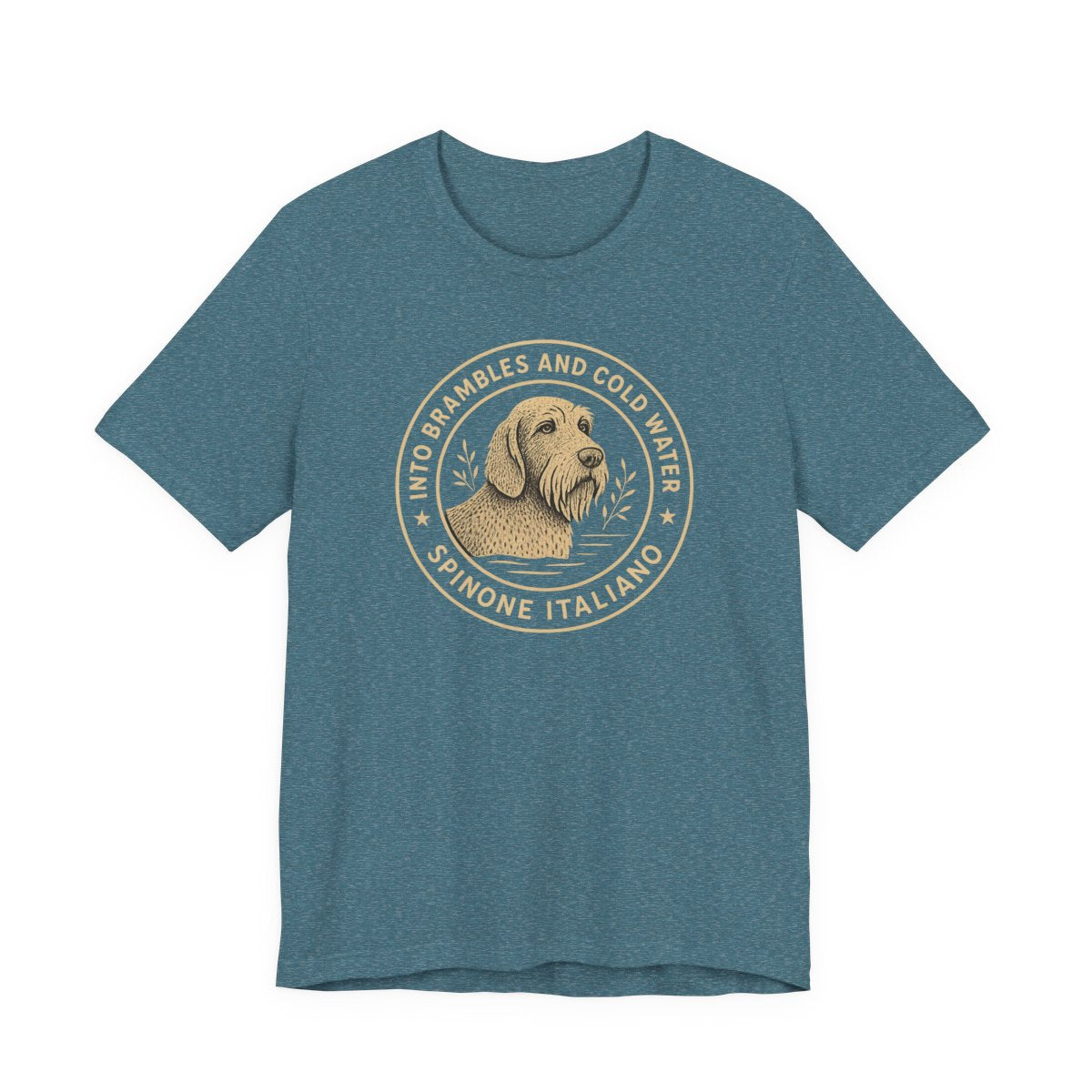 Spinone Italiano Into Brambles and Cold Water Tee