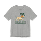 Spinone Italiano Slow Down Chase Squirrels Tee