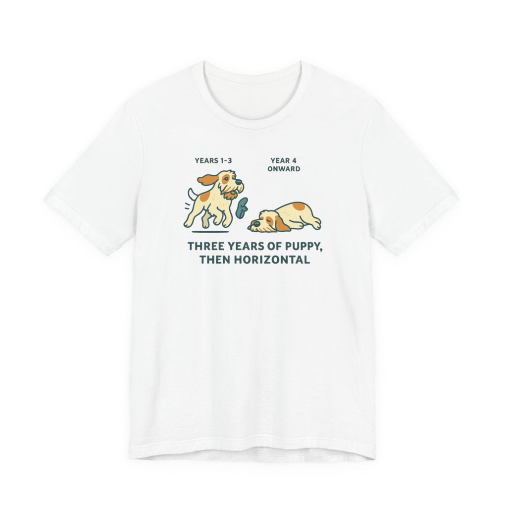 Spinone Italiano Three Years of Puppy Then Horizontal Tee