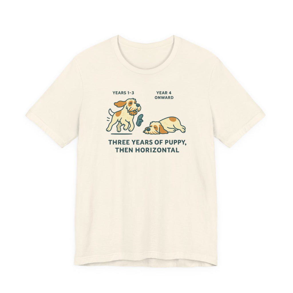 Spinone Italiano Three Years of Puppy Then Horizontal Tee