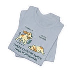 Spinone Italiano Three Years of Puppy Then Horizontal Tee
