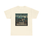 Stay Wild Boston Terrier t-shirt, Natural