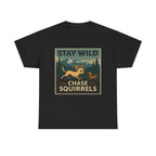 Stay Wild: Chihuahua Adventure t-shirt, Black