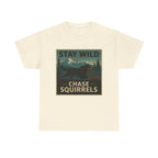 Stay Wild Gordon Setter t-shirt, Natural