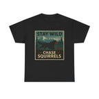Stay Wild Gordon Setter t-shirt, Black