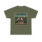 Stay Wild GSP t-shirt, Military Green