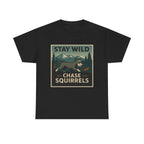 Stay Wild Schnauzer t-shirt, Black