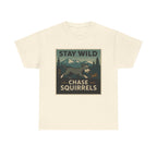 Stay Wild Schnauzer t-shirt, Natural