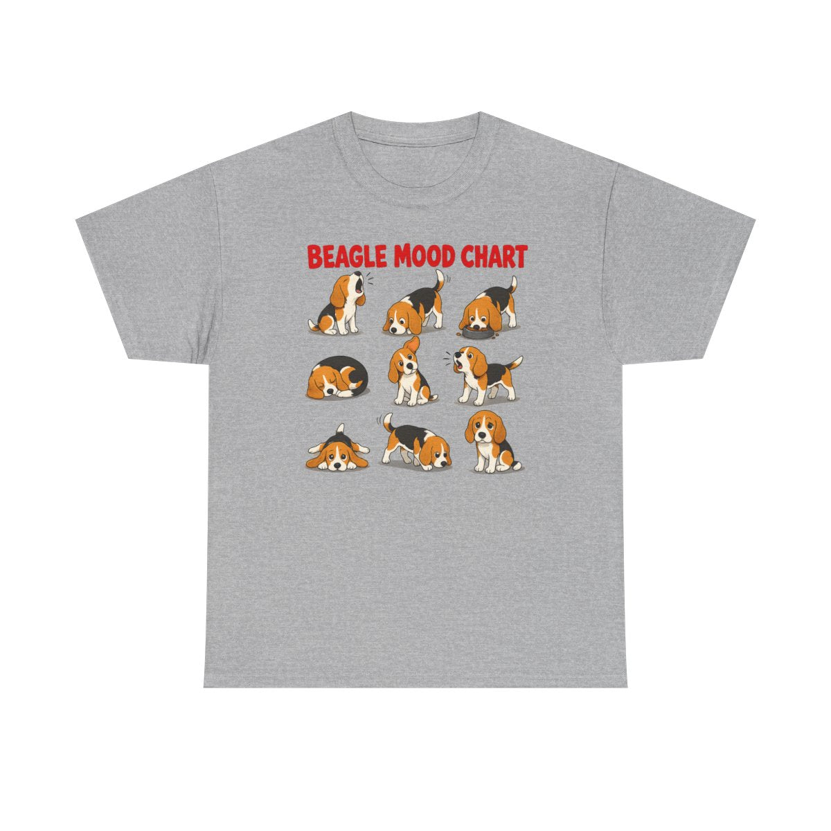 The Beagle Mood Chart T-Shirt