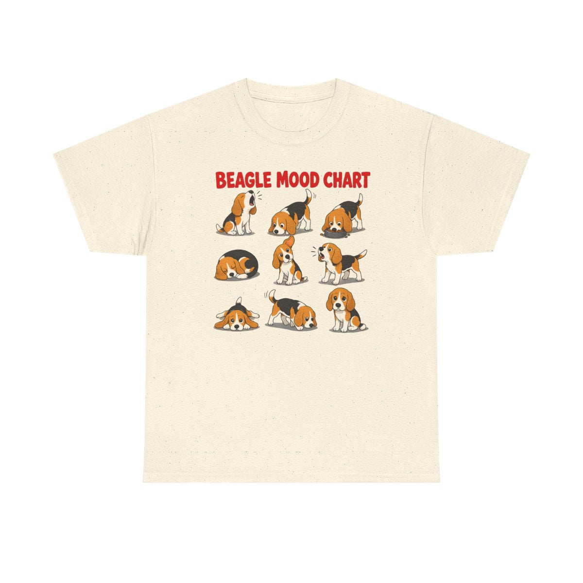 The Beagle Mood Chart T-Shirt