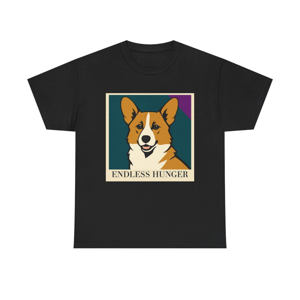 The Corgi Hunger Statement t-shirt, Black