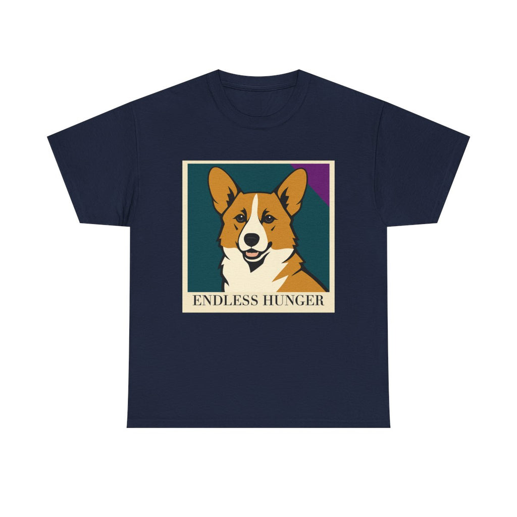 The Corgi Hunger Statement t-shirt, Navy