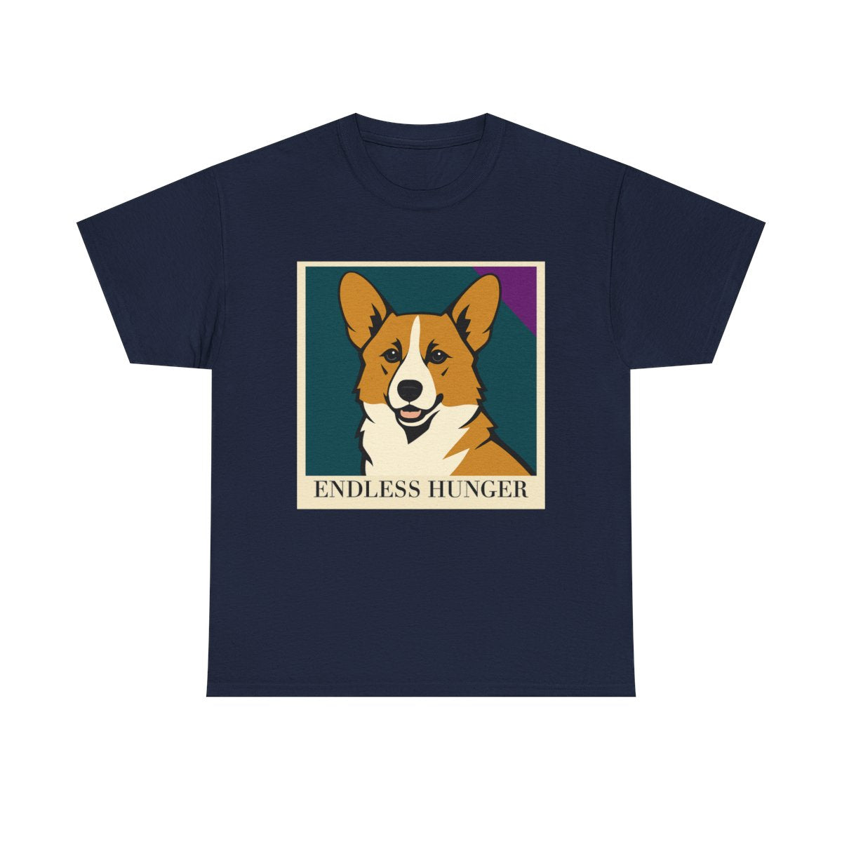 The Corgi Hunger Statement t-shirt, Navy