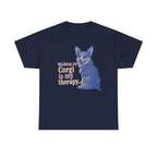 The Corgi Therapy t-shirt, Navy
