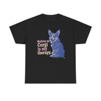 The Corgi Therapy t-shirt, Black