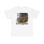 The Detective German Shepherd t-shirt, White
