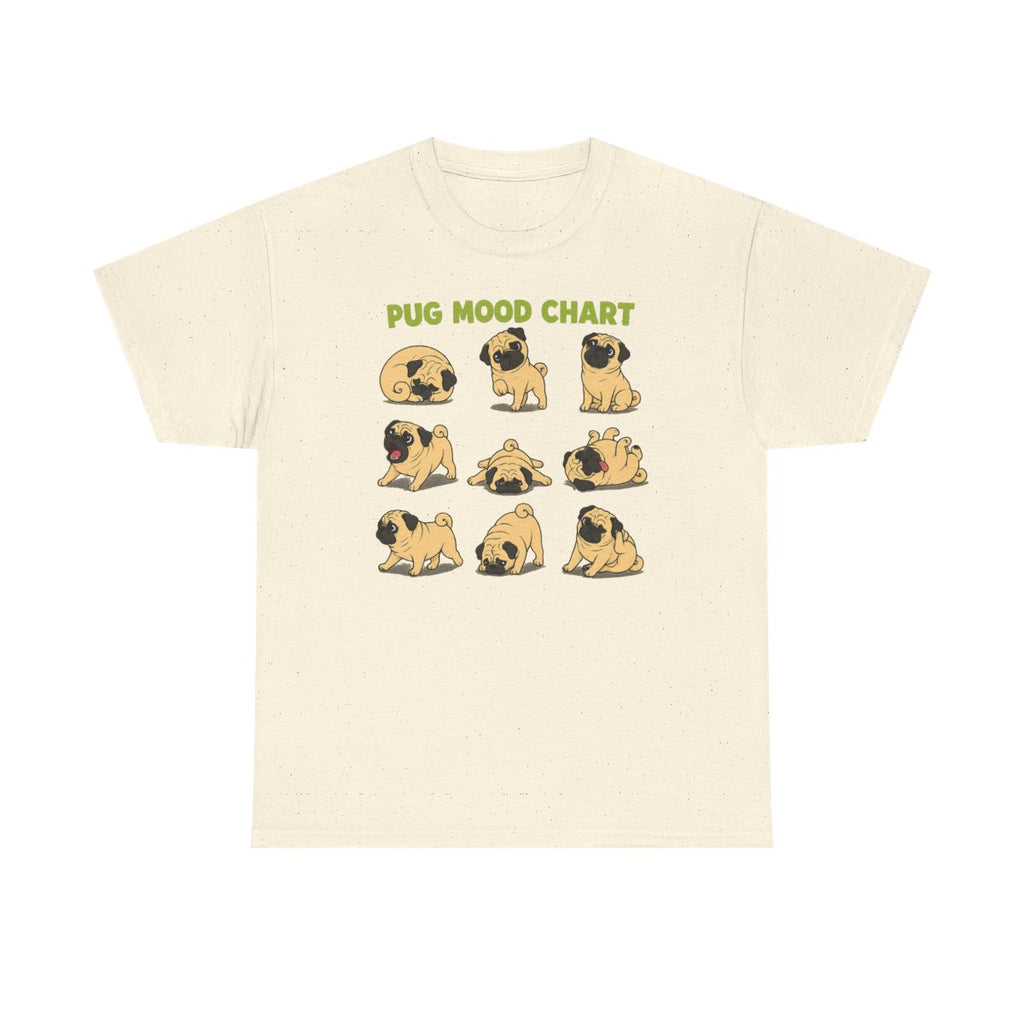 The Pug Mood Chart T-Shirt
