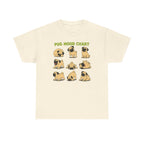 The Pug Mood Chart T-Shirt