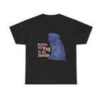 Therapy Pug t-shirt, Black