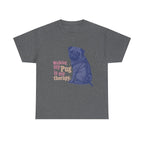 Therapy Pug t-shirt, Graphite Heather
